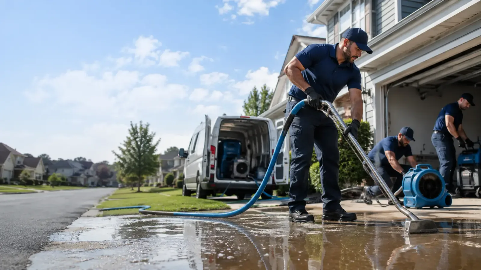 Flood Damage Restoration in Ida, MI
